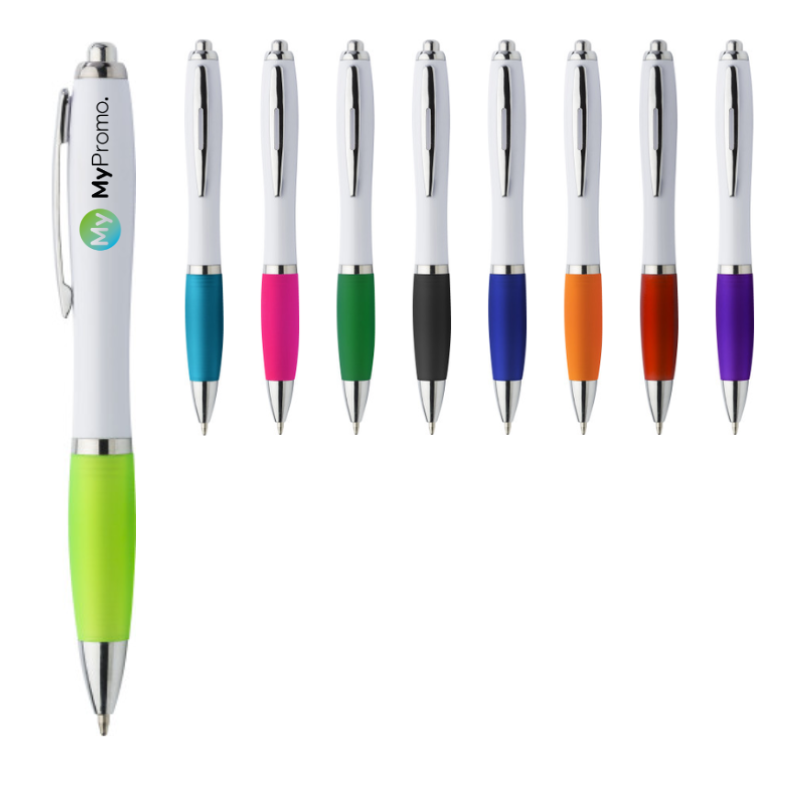 Ballpen | ABS | Rubber grip | Blue ink | Fast production